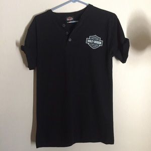 Harley Davidson Henley T